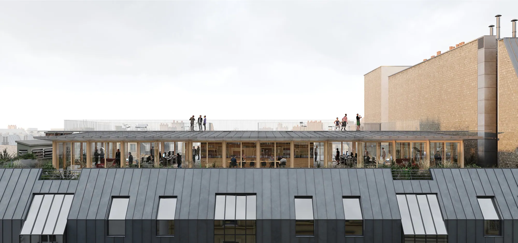 Perspective : la surélévation vue d'un autre angle